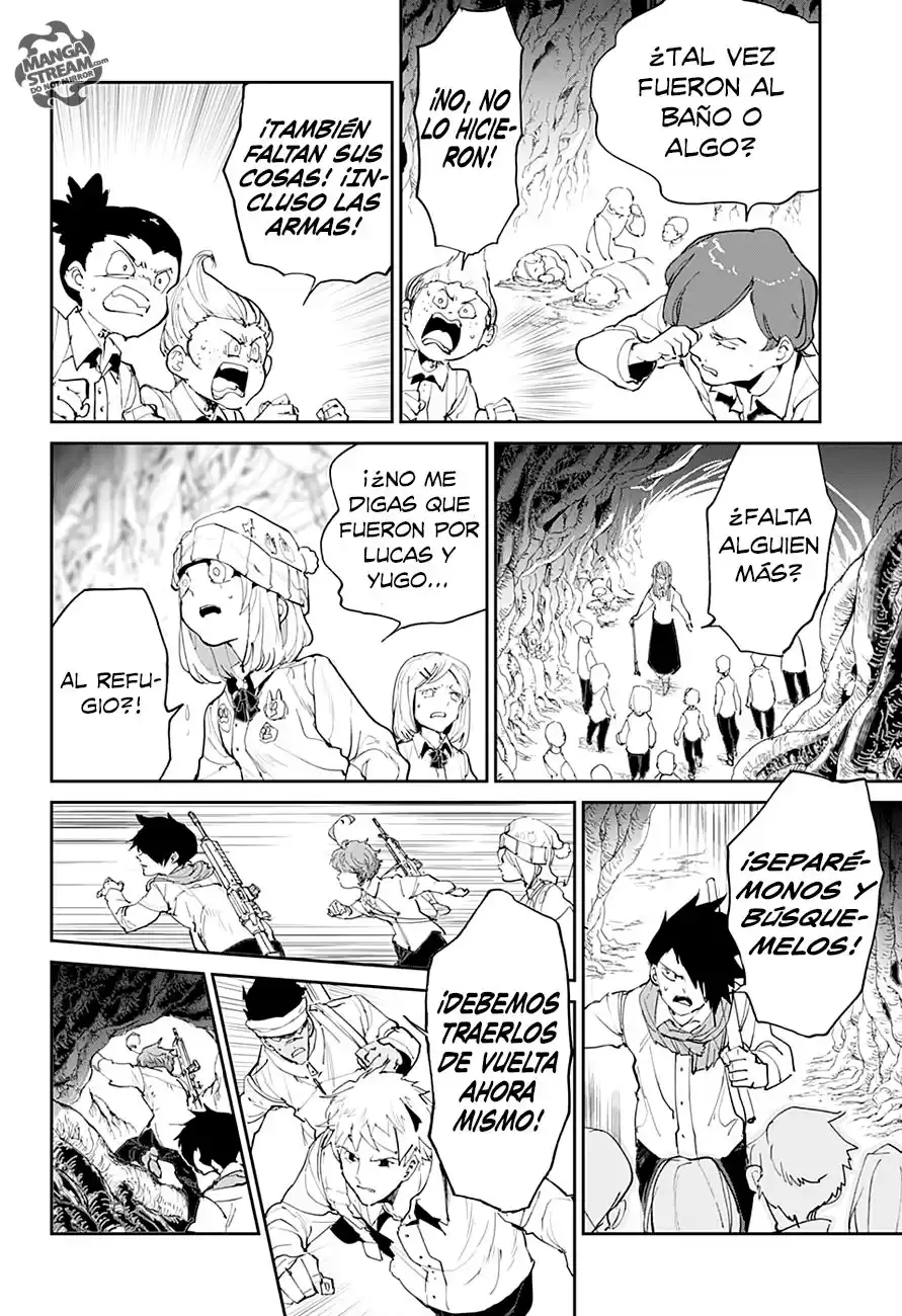 The Promised Neverland Capitulo 111: Un visitante molesto página 6