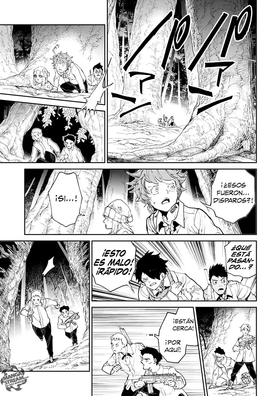 The Promised Neverland Capitulo 111: Un visitante molesto página 7