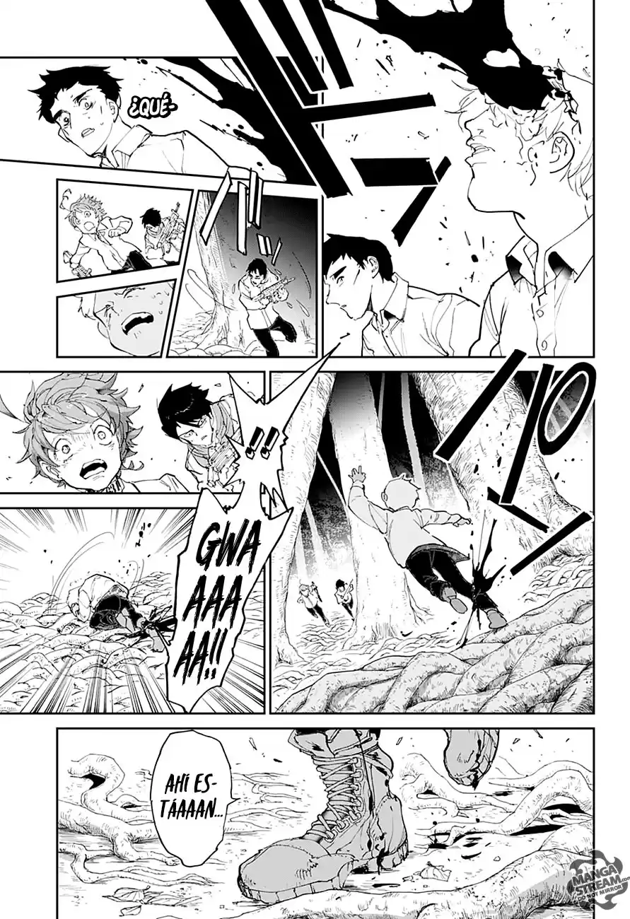 The Promised Neverland Capitulo 111: Un visitante molesto página 9