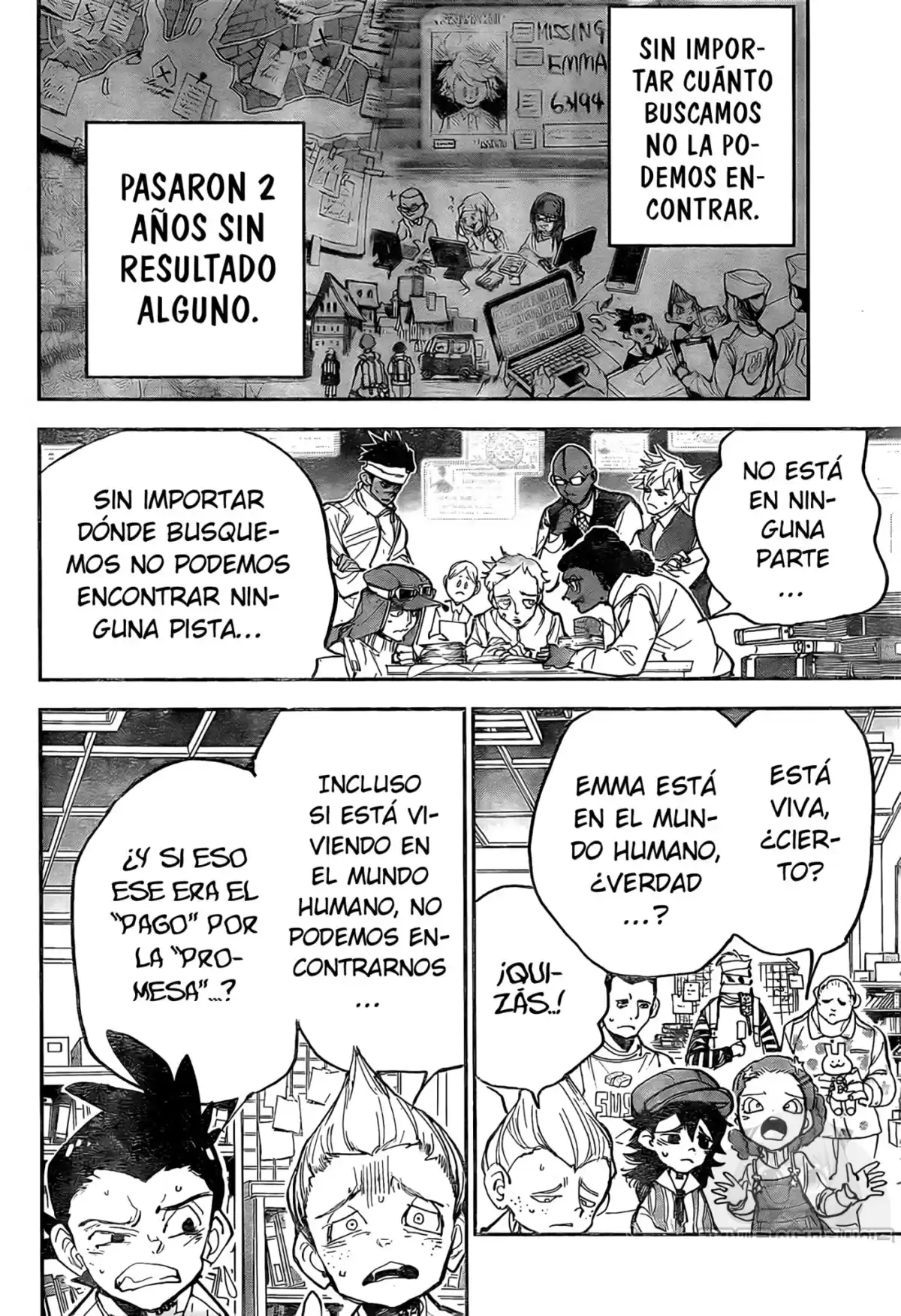 The Promised Neverland Capitulo 181: El otro lado del destino (Final) página 4