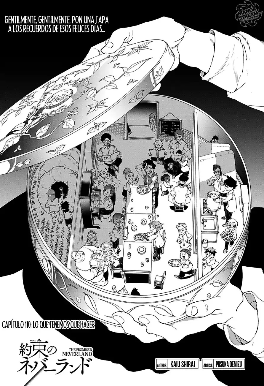 The Promised Neverland Capitulo 110: Lo que tenemos que hacer página 4