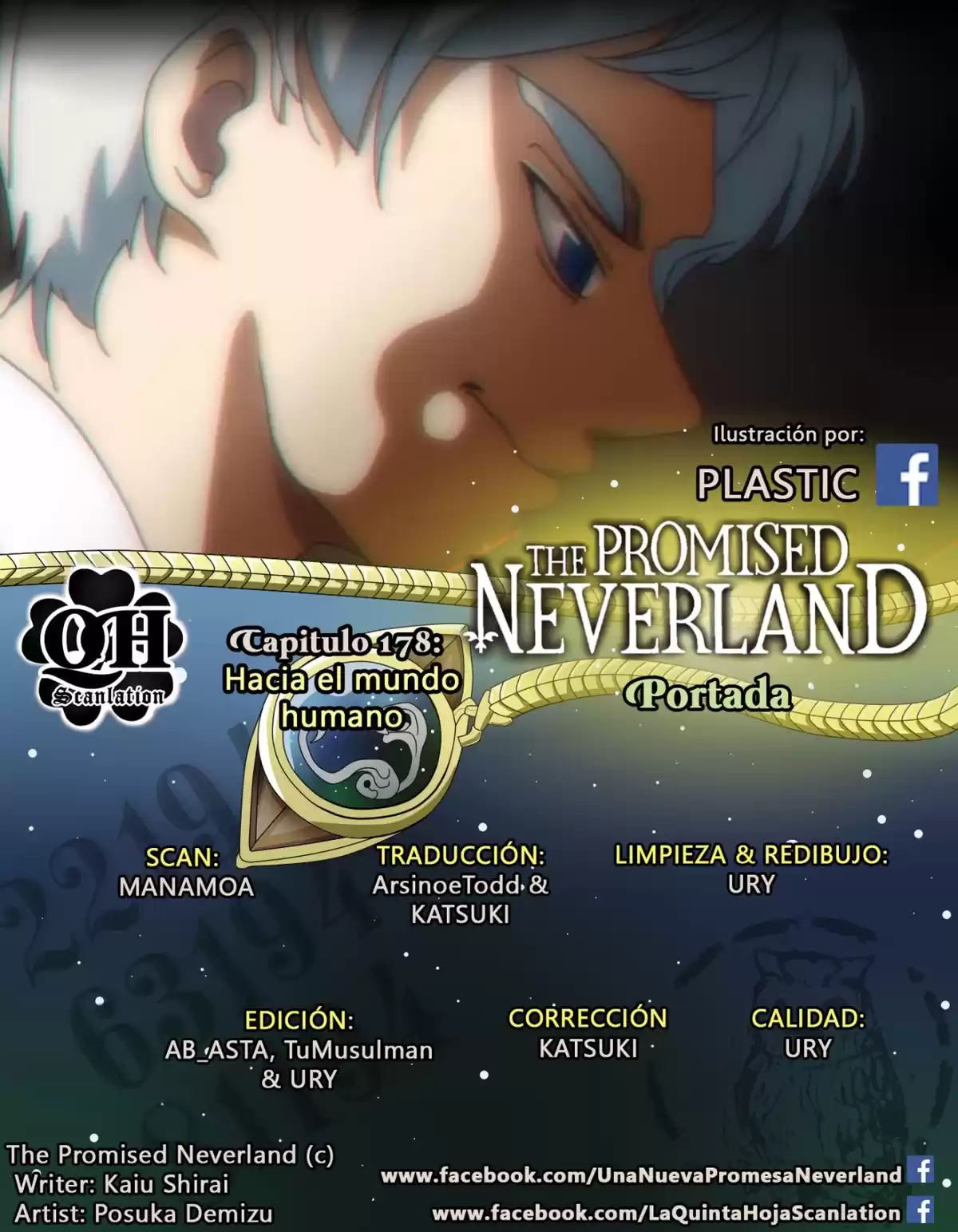 The Promised Neverland Capitulo 178: Hacia el mundo humano página 1