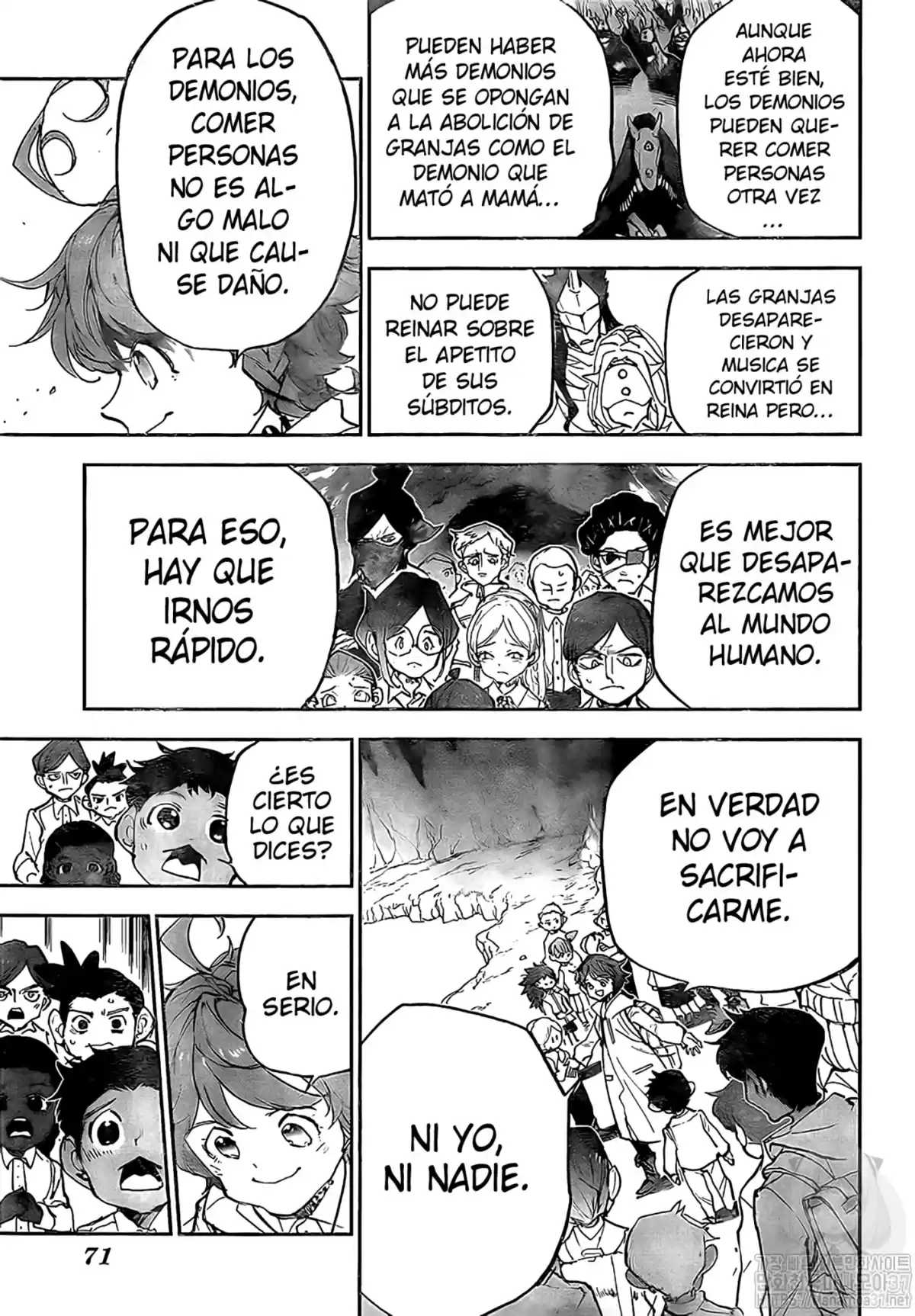 The Promised Neverland Capitulo 178: Hacia el mundo humano página 12