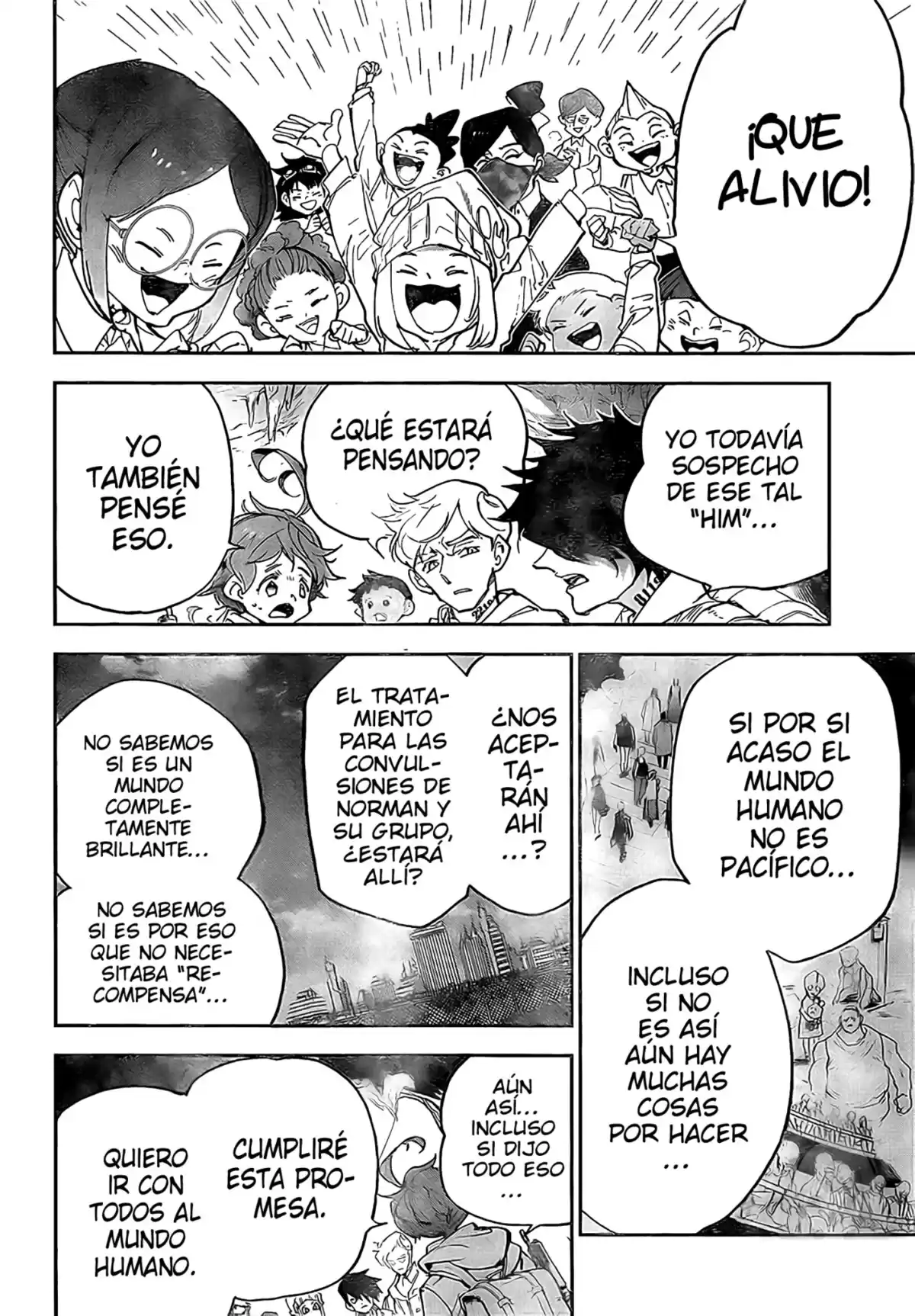 The Promised Neverland Capitulo 178: Hacia el mundo humano página 13