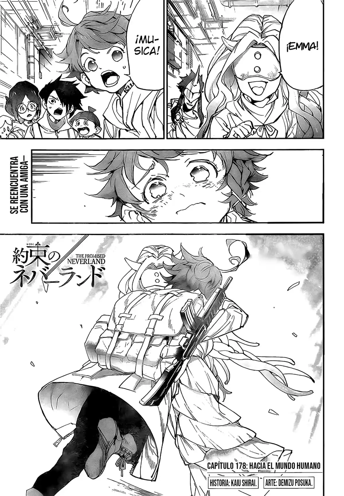 The Promised Neverland Capitulo 178: Hacia el mundo humano página 2