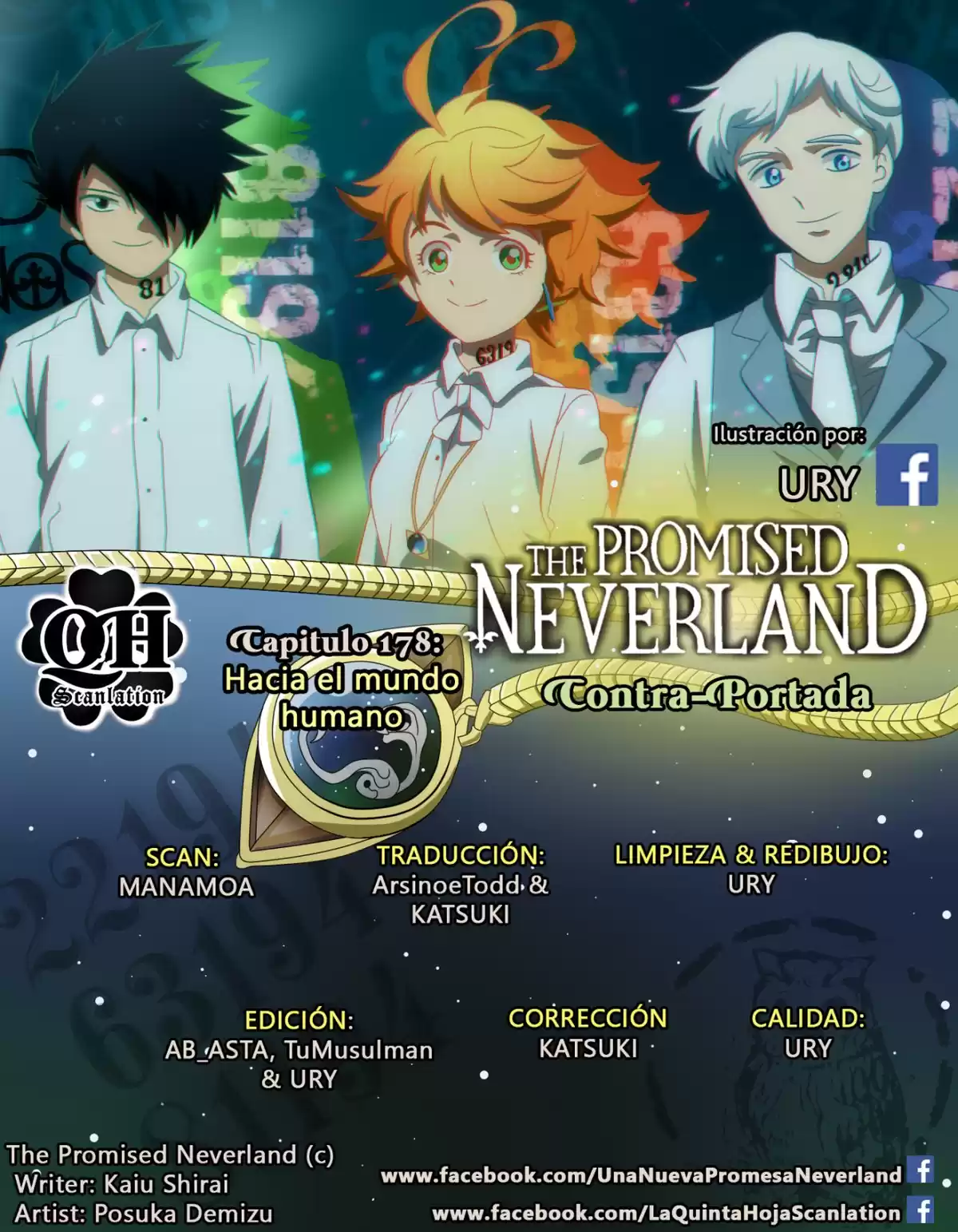 The Promised Neverland Capitulo 178: Hacia el mundo humano página 20