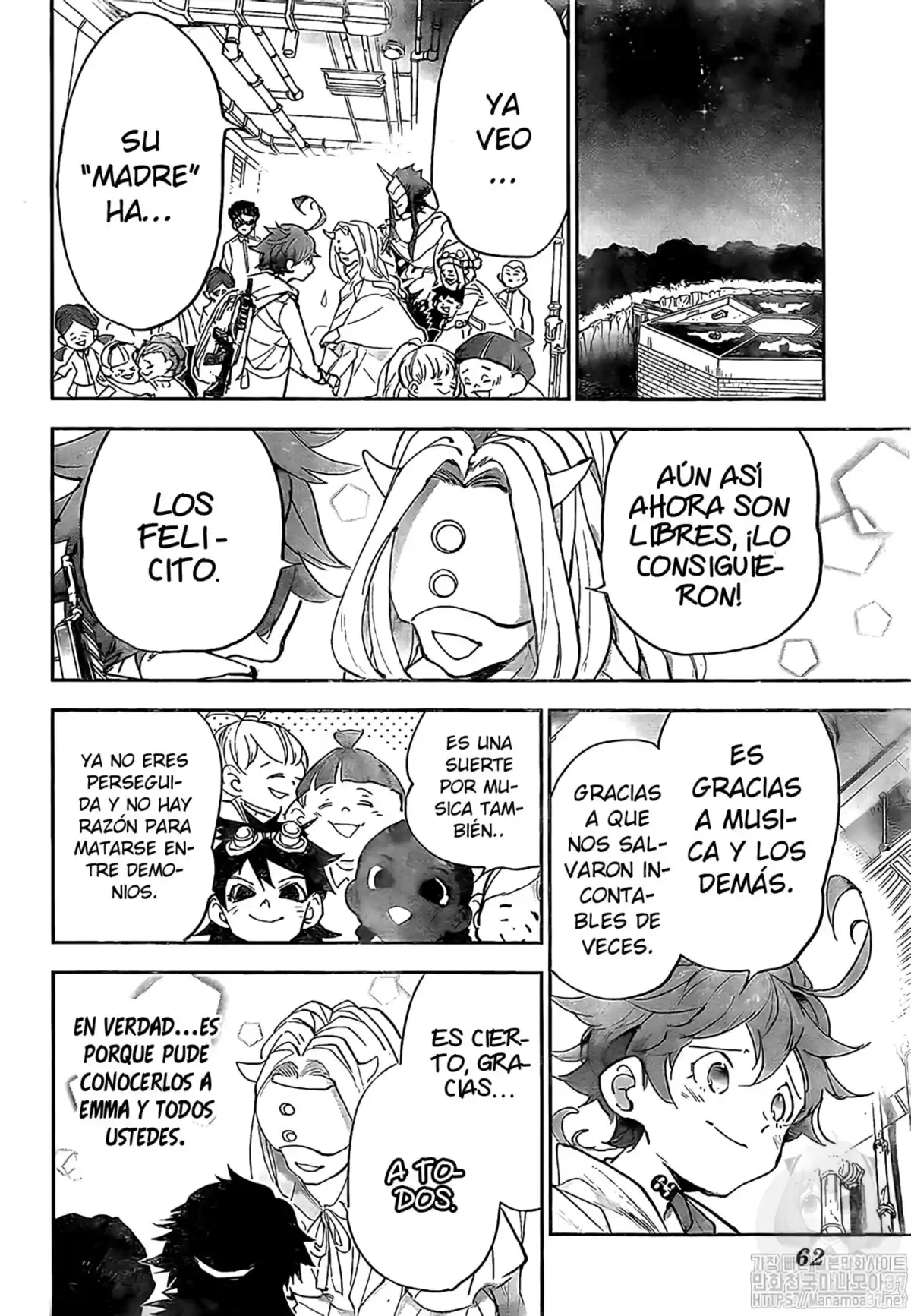 The Promised Neverland Capitulo 178: Hacia el mundo humano página 3