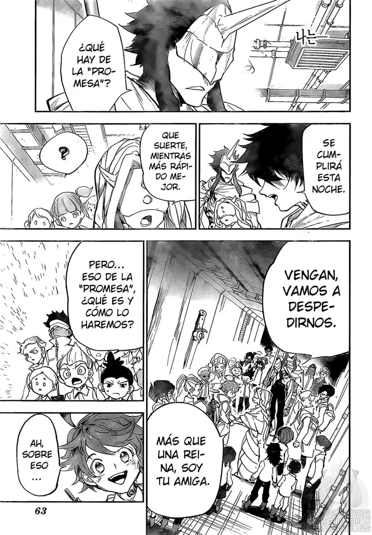 The Promised Neverland Capitulo 178: Hacia el mundo humano página 4