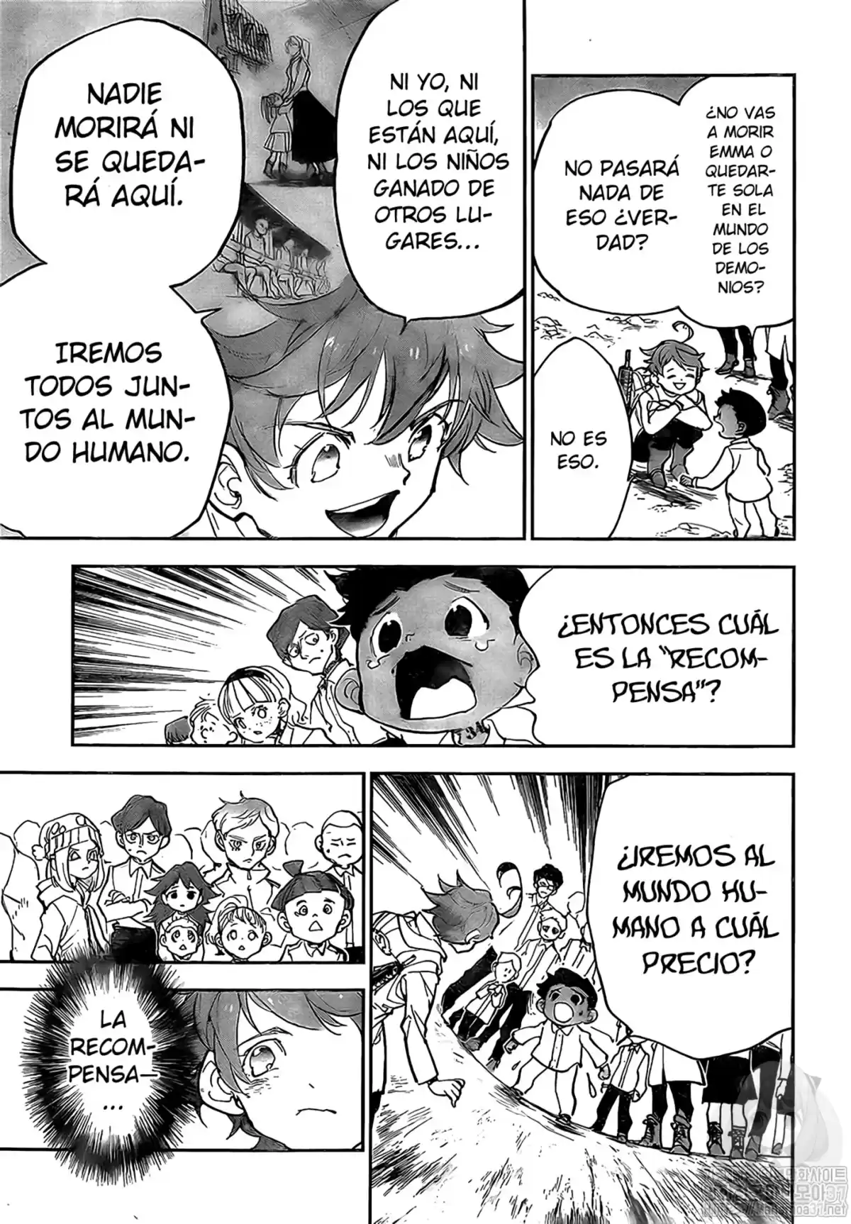 The Promised Neverland Capitulo 178: Hacia el mundo humano página 8