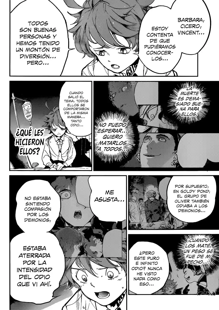 The Promised Neverland Capitulo 126: Una charla entre tres página 6