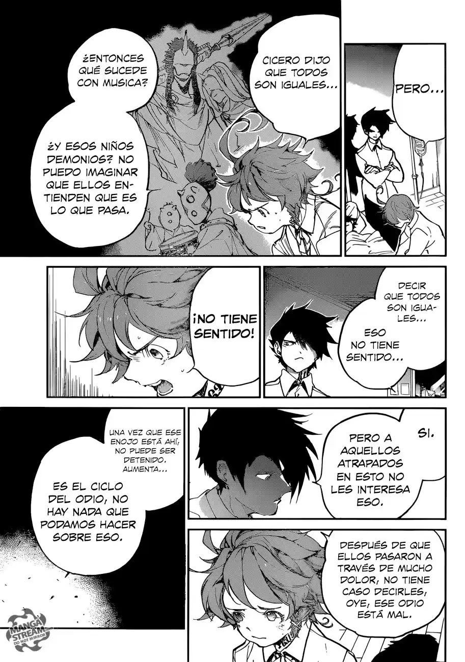 The Promised Neverland Capitulo 126: Una charla entre tres página 7