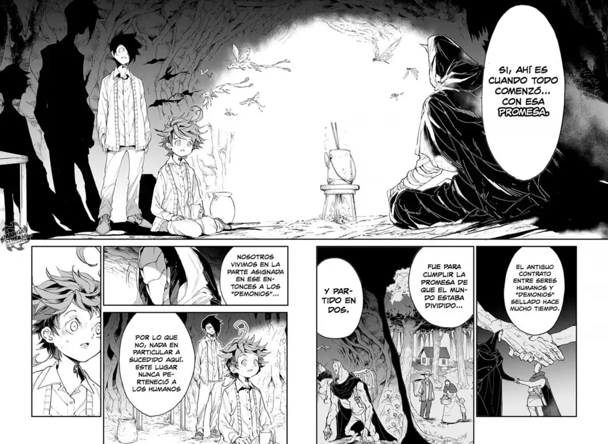 The Promised Neverland Capitulo 47: Historias del pasado página 9