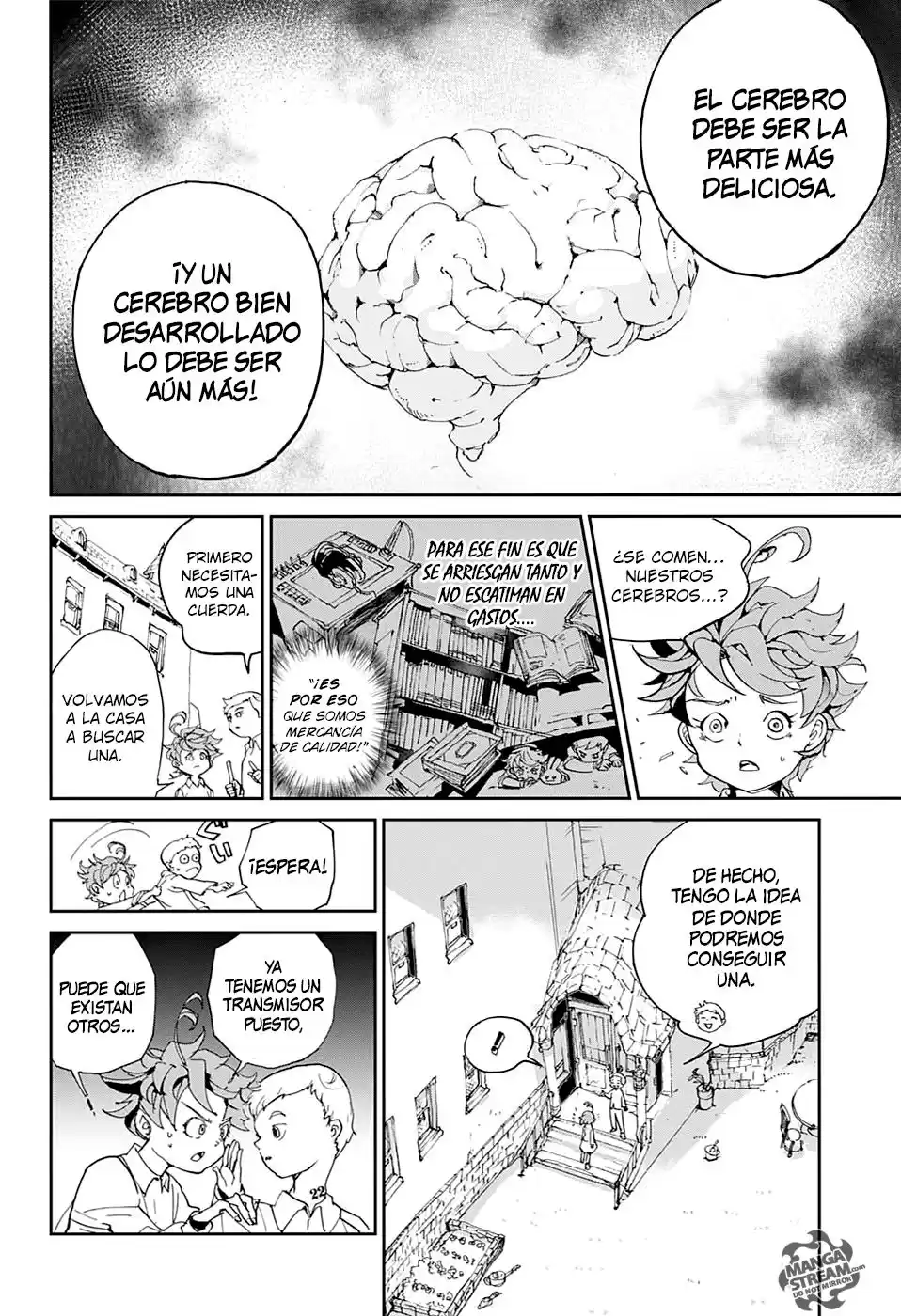 The Promised Neverland Capitulo 3: La Dama de Hierro página 10