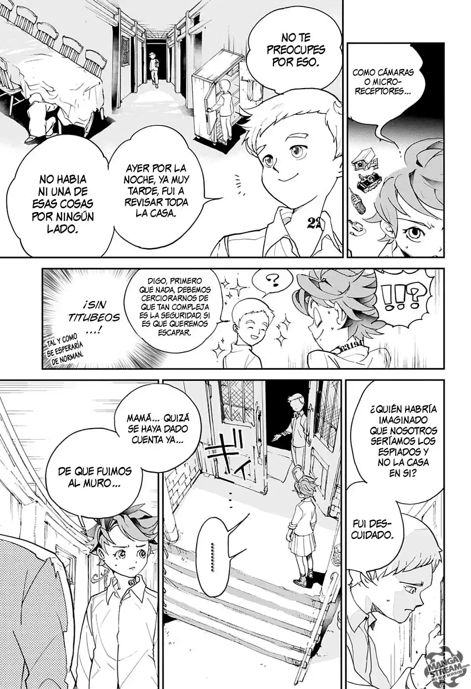 The Promised Neverland Capitulo 3: La Dama de Hierro página 11