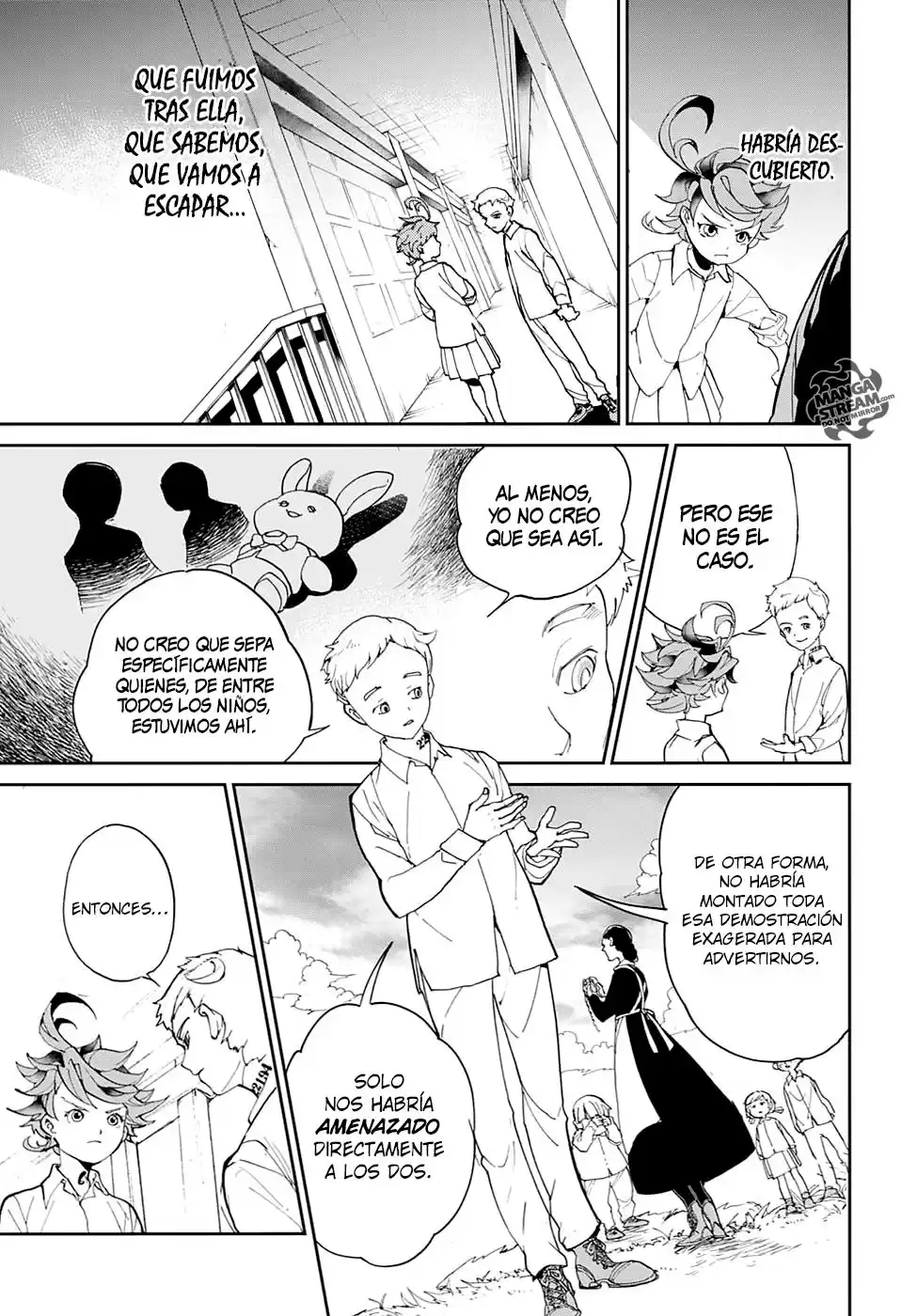 The Promised Neverland Capitulo 3: La Dama de Hierro página 13