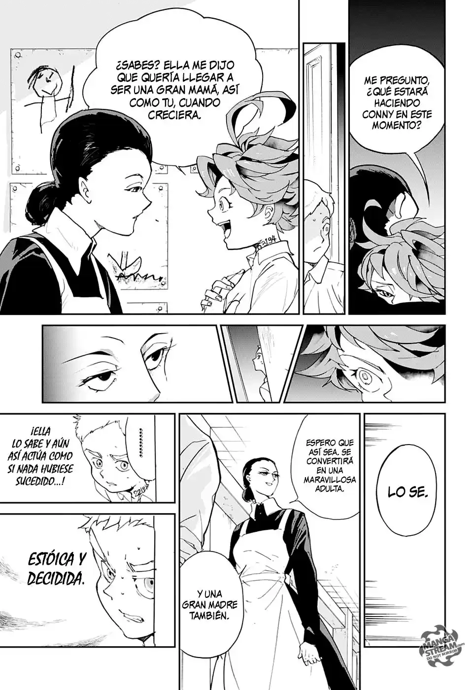 The Promised Neverland Capitulo 3: La Dama de Hierro página 19