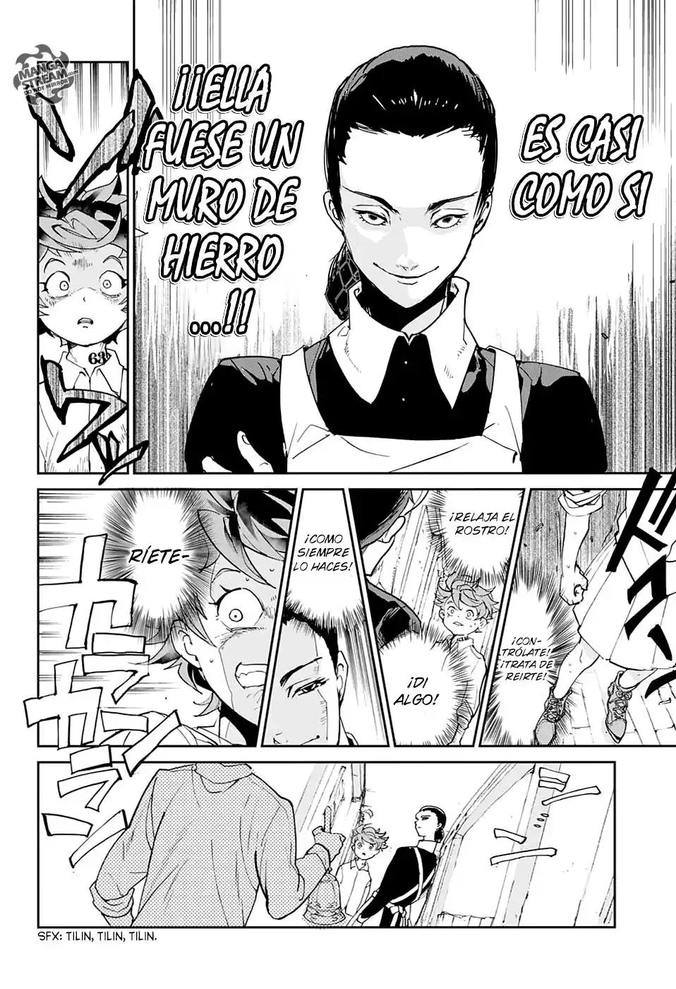 The Promised Neverland Capitulo 3: La Dama de Hierro página 20