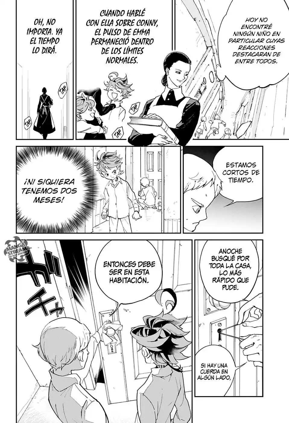 The Promised Neverland Capitulo 3: La Dama de Hierro página 24