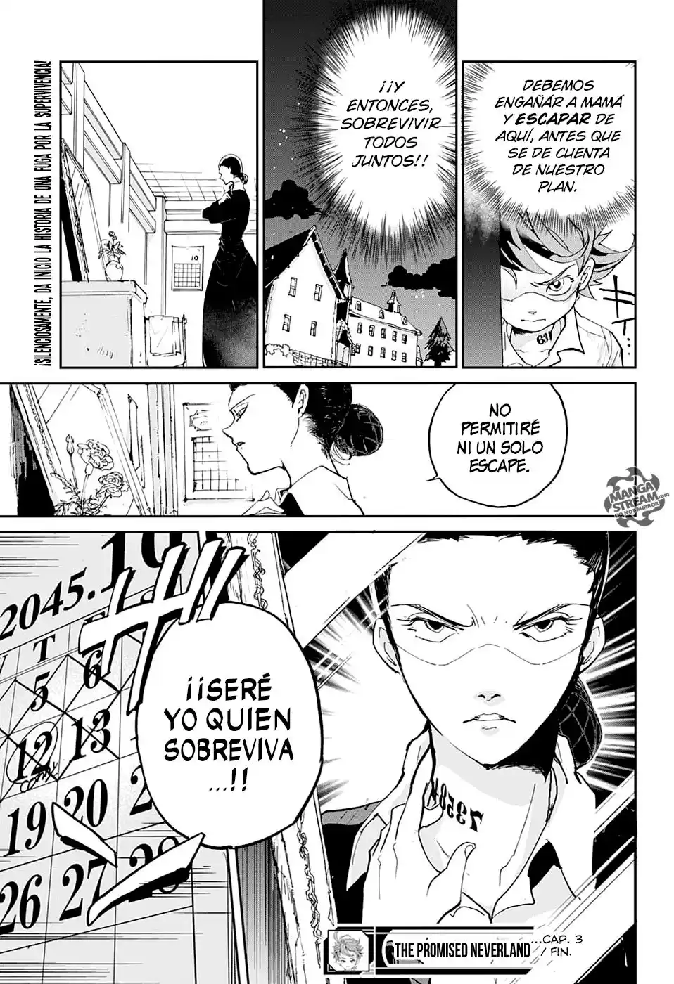 The Promised Neverland Capitulo 3: La Dama de Hierro página 25