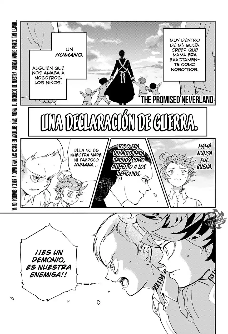 The Promised Neverland Capitulo 3: La Dama de Hierro página 3