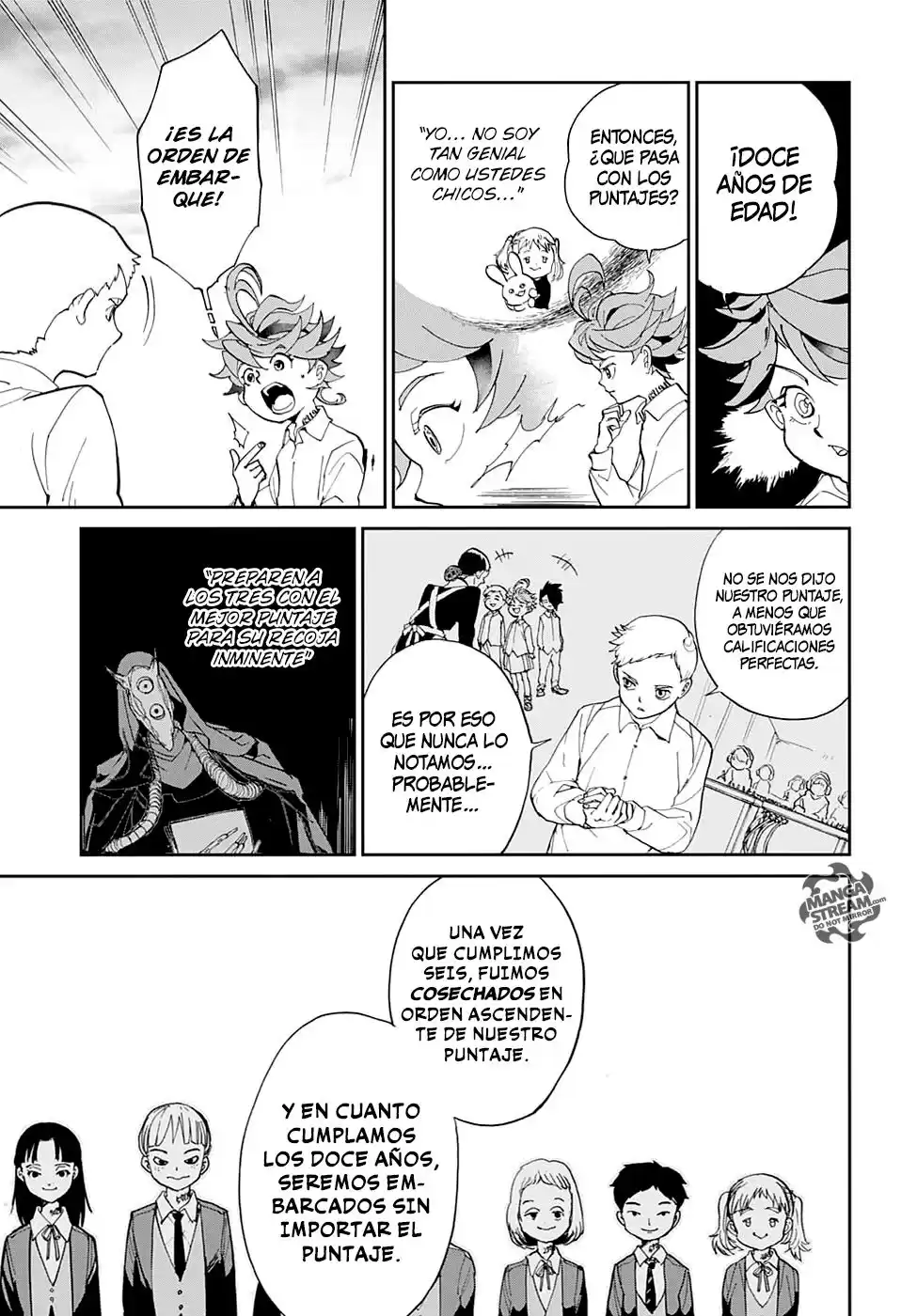 The Promised Neverland Capitulo 3: La Dama de Hierro página 7