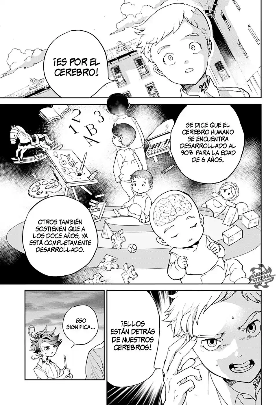 The Promised Neverland Capitulo 3: La Dama de Hierro página 9