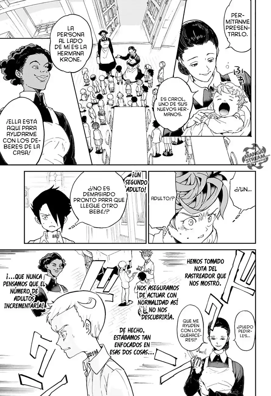 The Promised Neverland Capitulo 5: ¡Nos atrapó! página 18