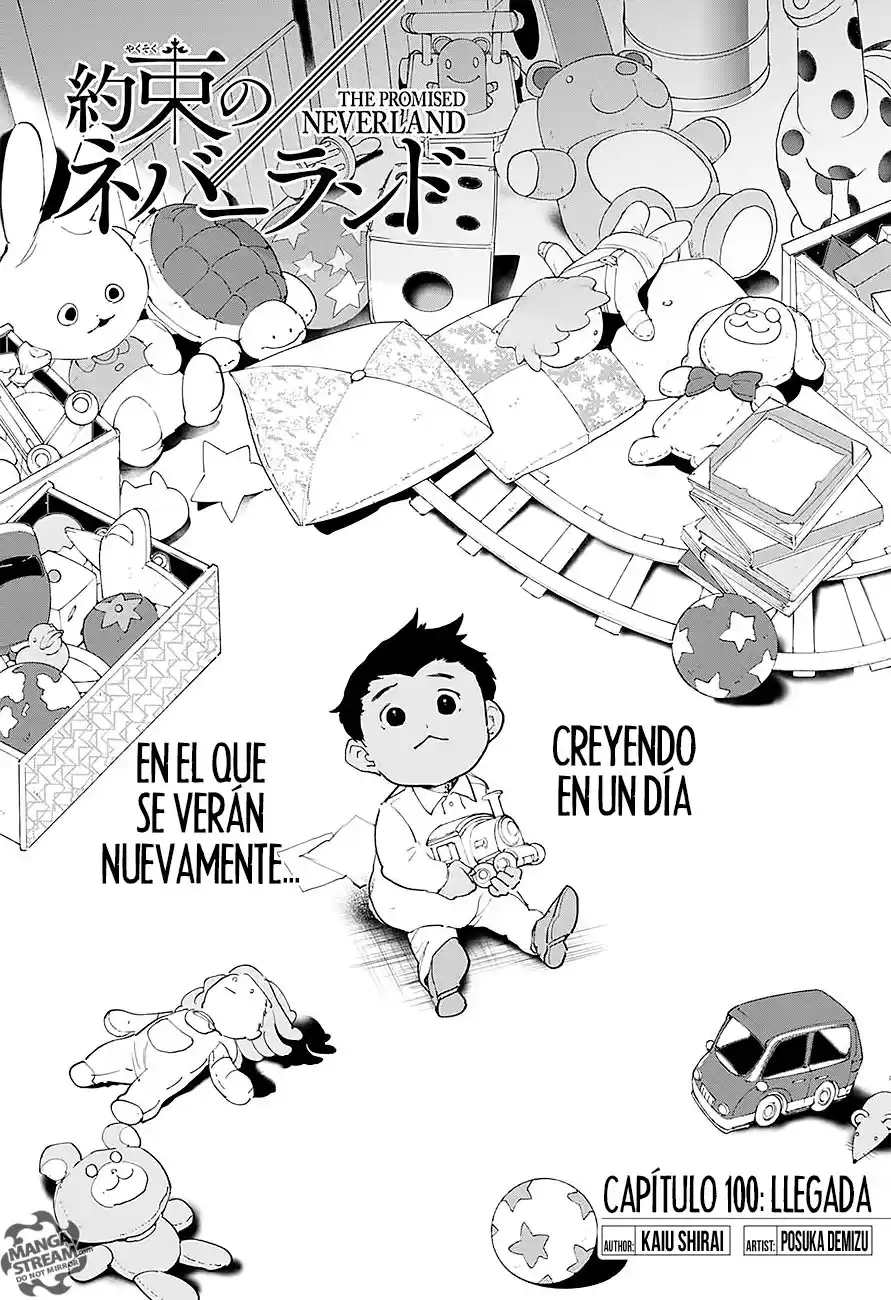 The Promised Neverland Capitulo 100: Llegada página 4