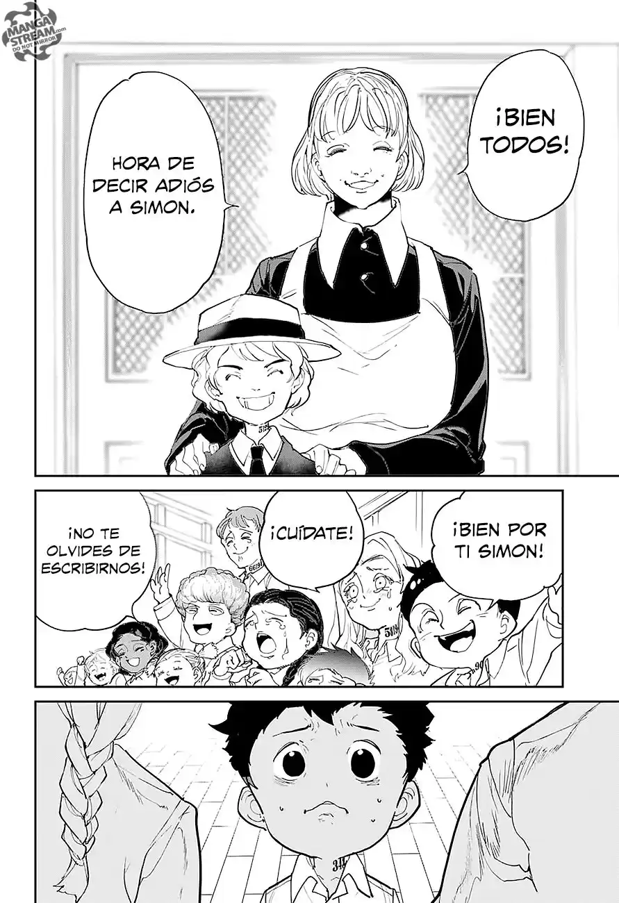 The Promised Neverland Capitulo 100: Llegada página 8