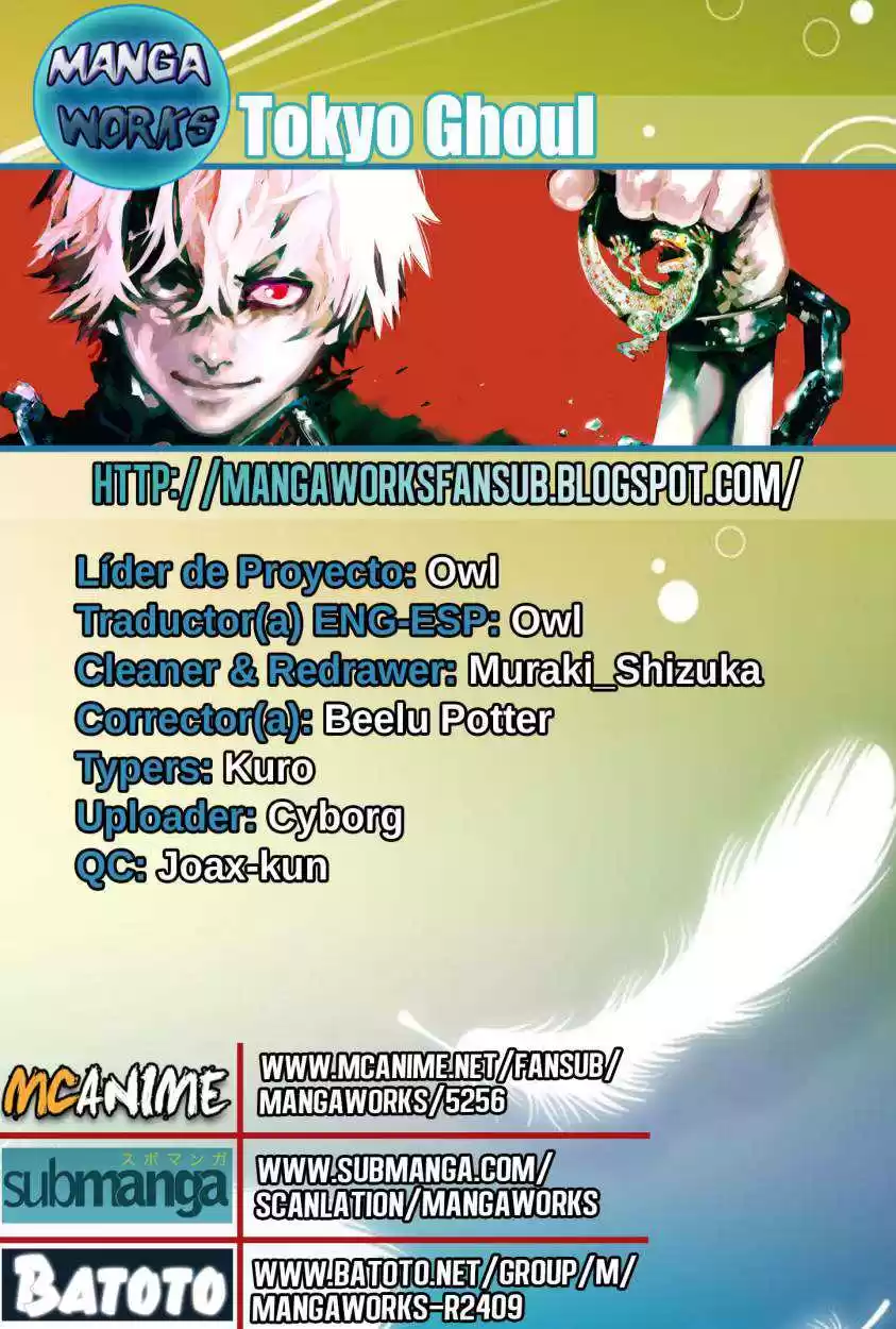 Tokyo Ghoul Capitulo 124 página 1