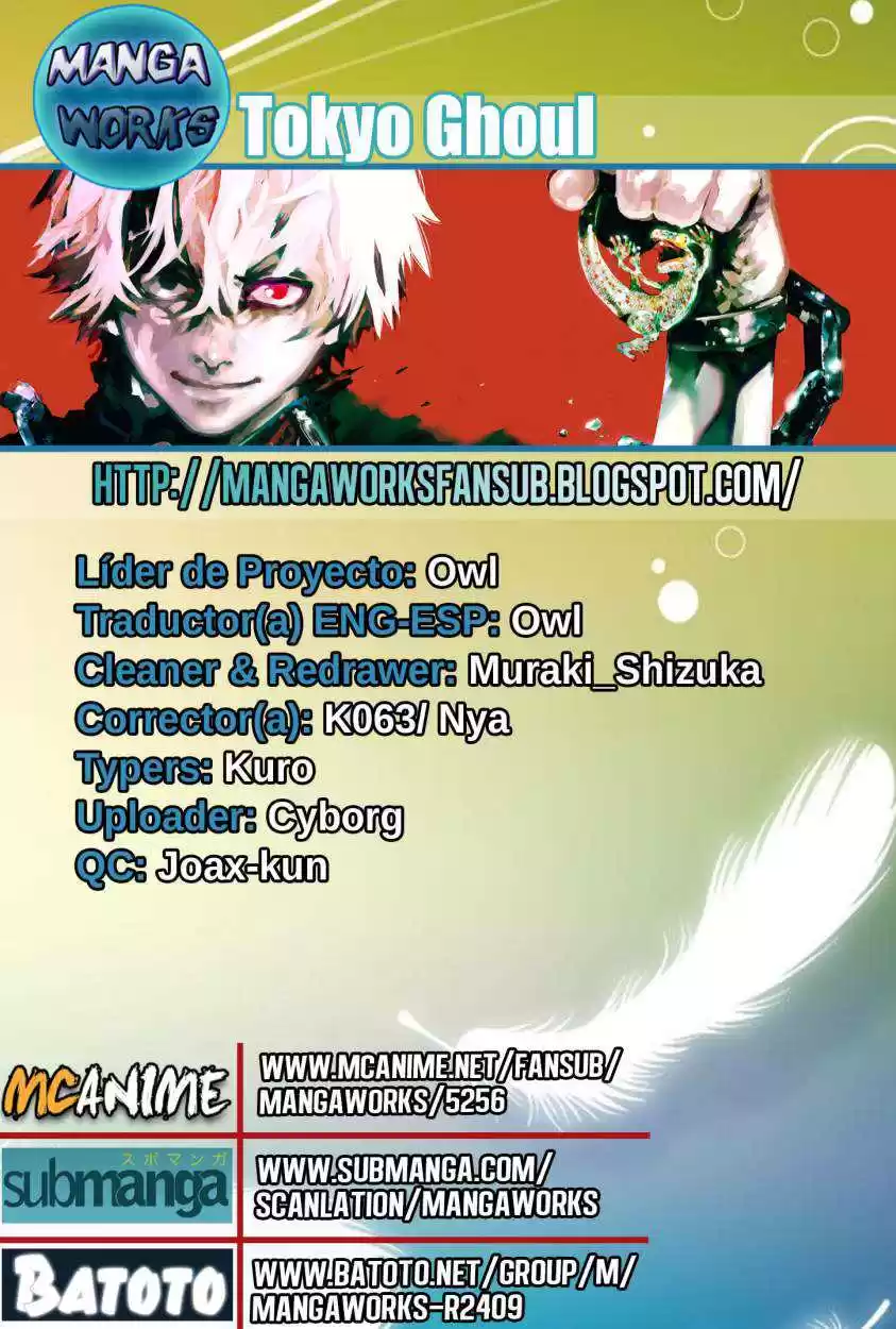 Tokyo Ghoul Capitulo 121 página 1