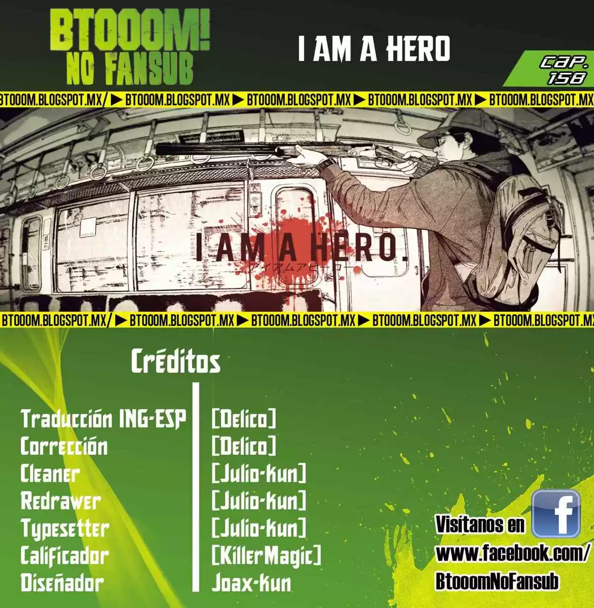 I am a Hero Capitulo 158 página 1