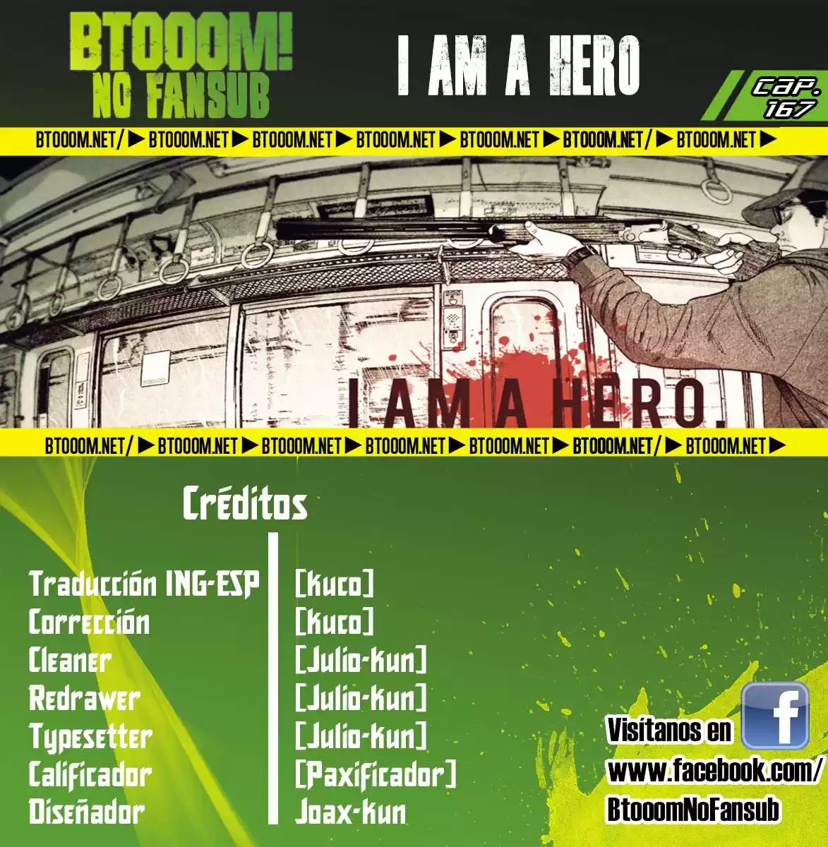 I am a Hero Capitulo 167 página 1