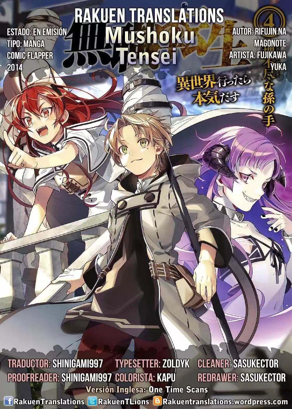 Mushoku Tensei: Isekai Ittara Honki Dasu Capitulo 33 página 1