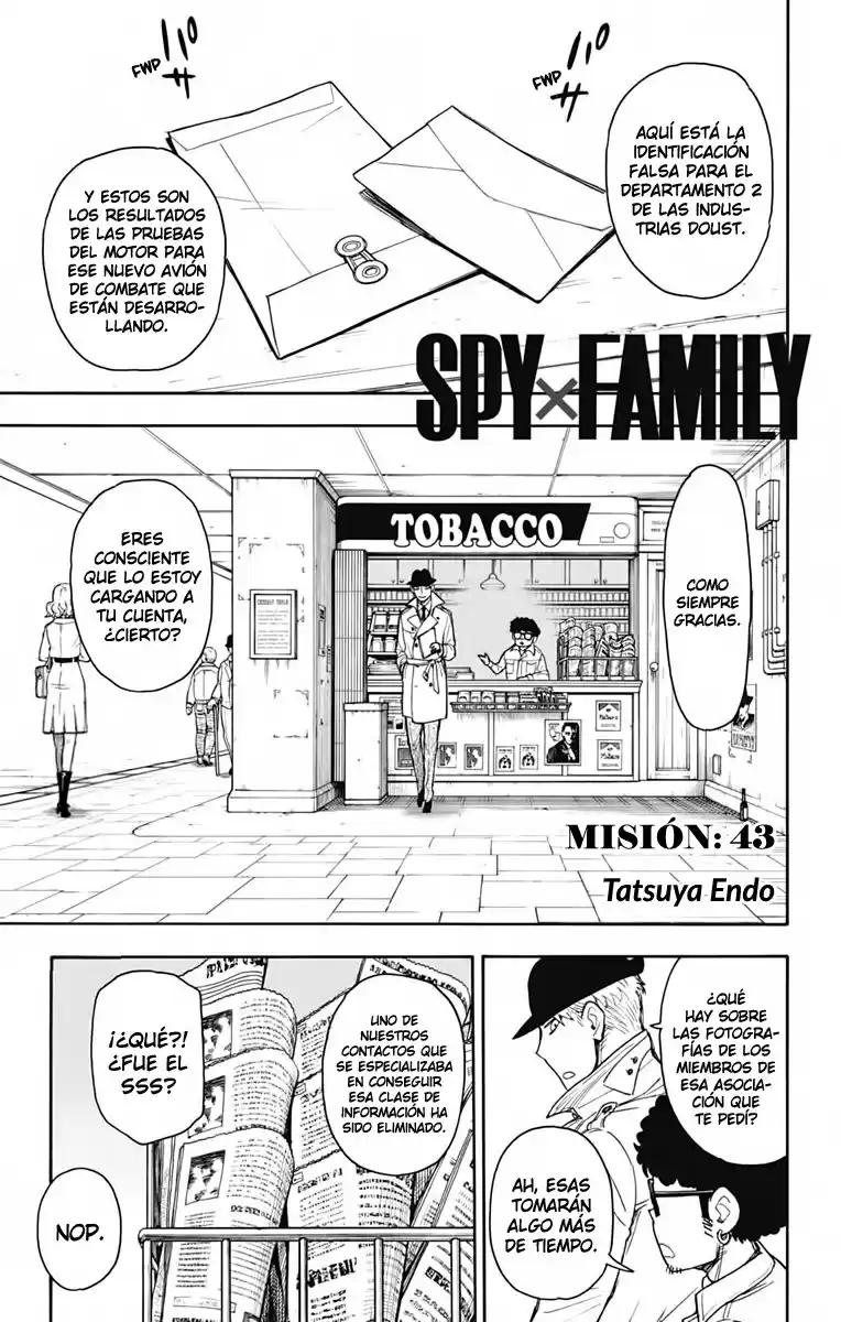 SPY X FAMILY Capitulo 43: Misión: 43 página 2