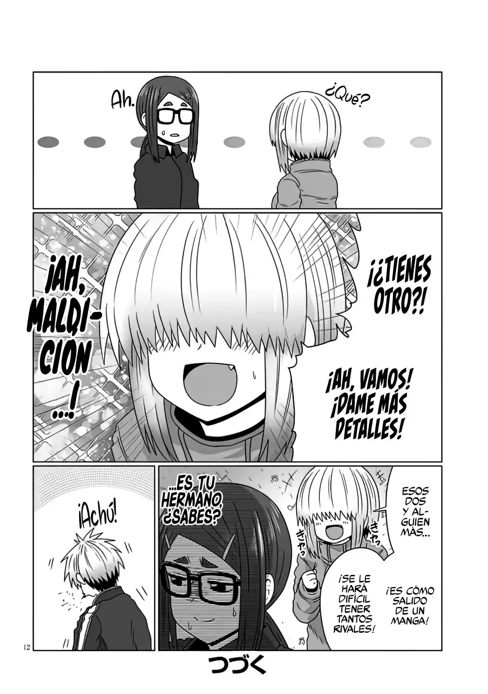 Uzaki-chan wa Asobitai! Capitulo 88 página 14