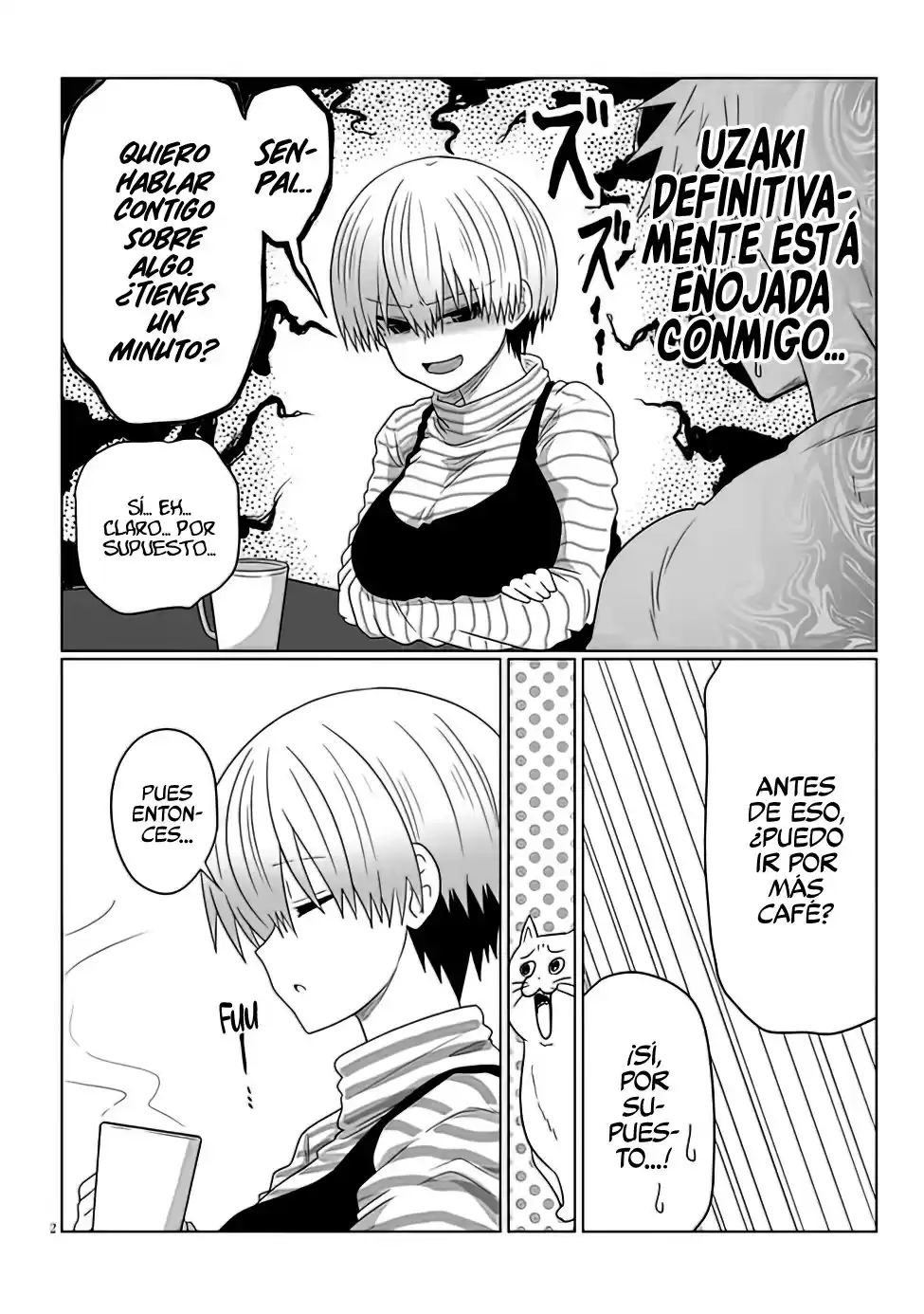 Uzaki-chan wa Asobitai! Capitulo 87 página 4