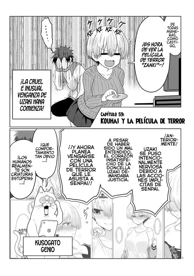 Uzaki-chan wa Asobitai! Capitulo 59 página 5