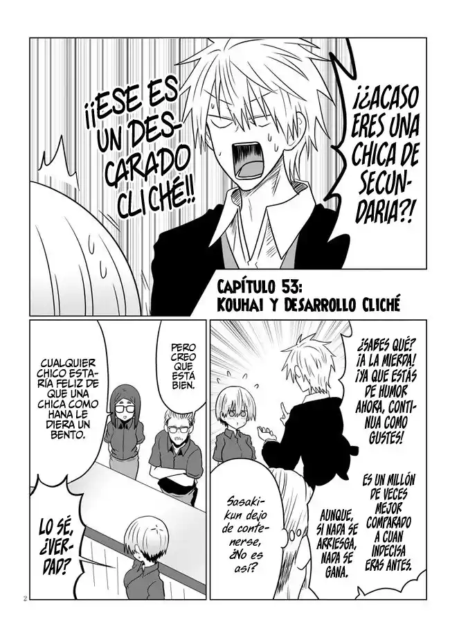 Uzaki-chan wa Asobitai! Capitulo 53 página 4