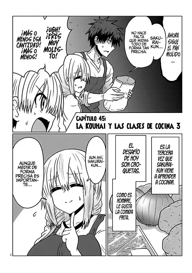 Uzaki-chan wa Asobitai! Capitulo 45 página 4