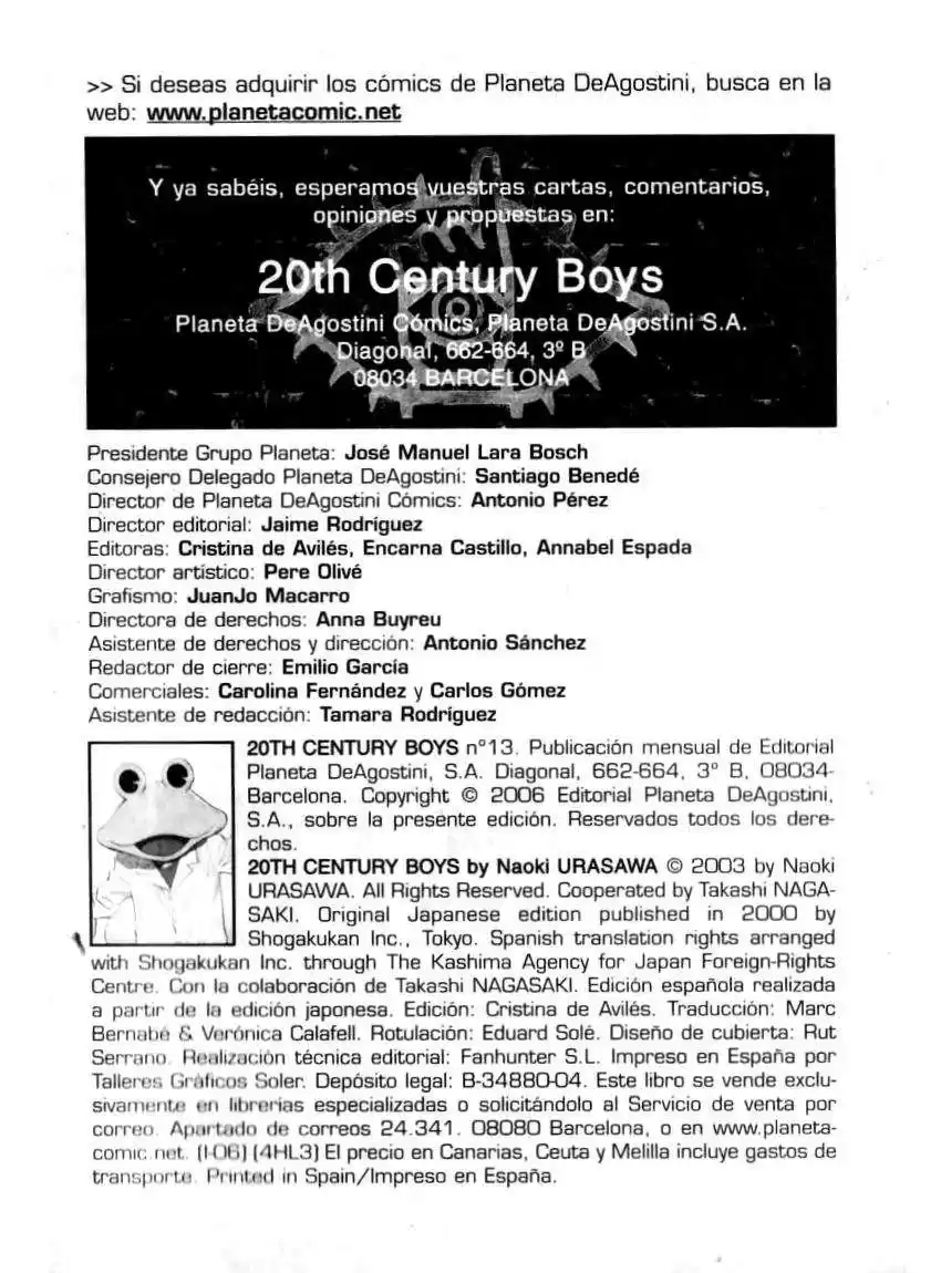 20th Century Boys Capitulo 134 página 5