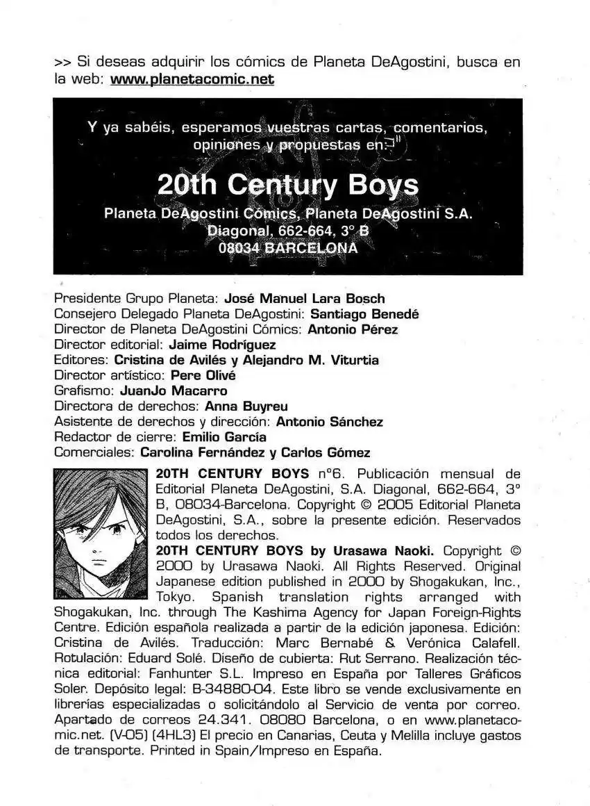 20th Century Boys Capitulo 55 página 4