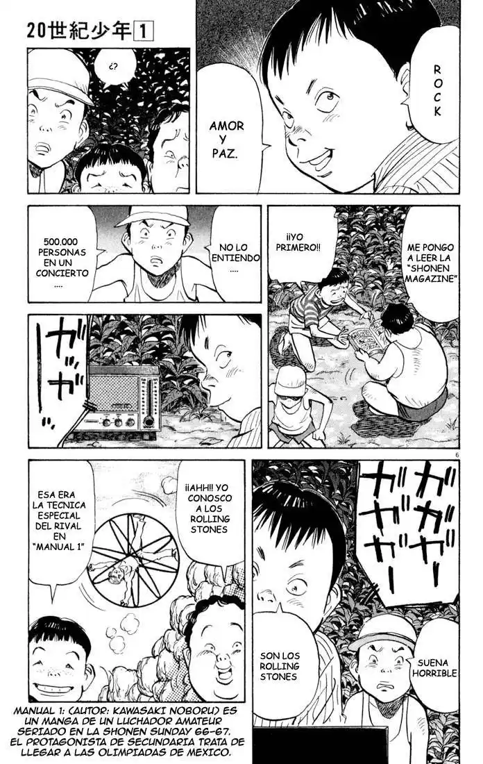 20th Century Boys Capitulo 3 página 6