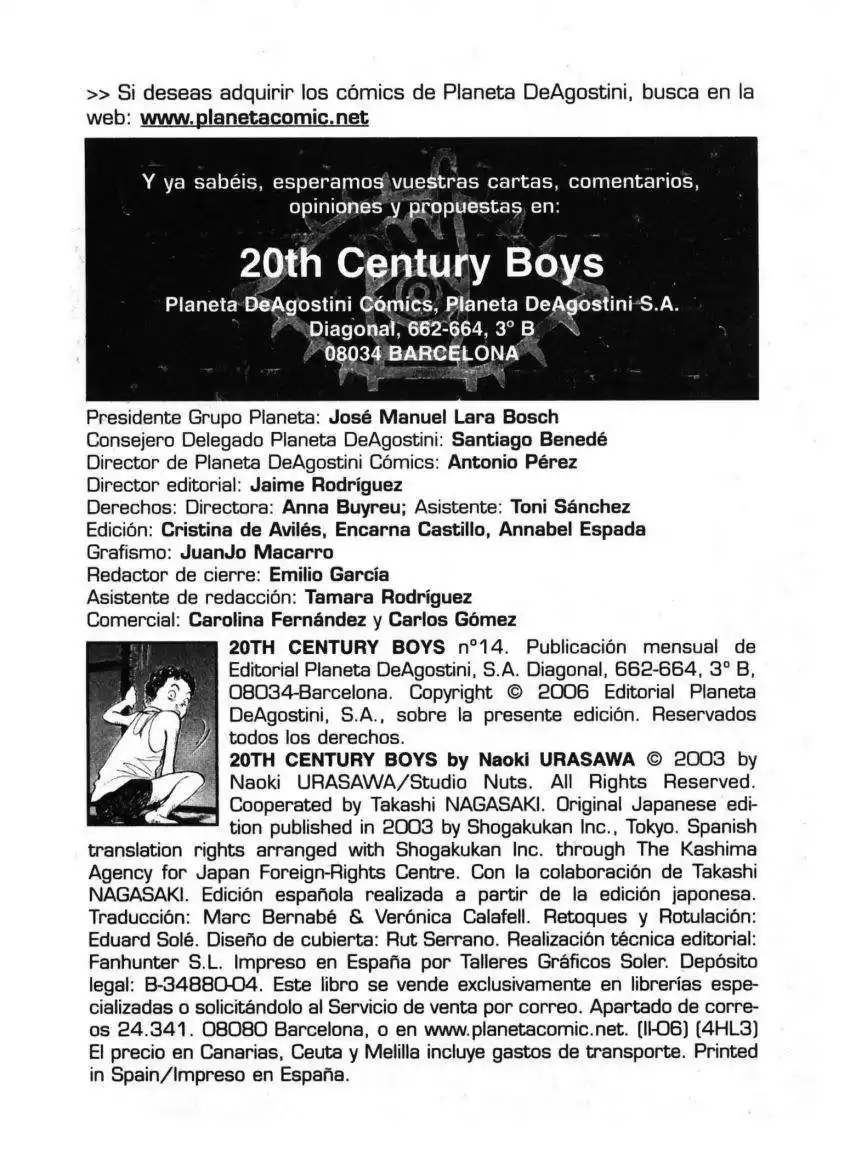 20th Century Boys Capitulo 146 página 4