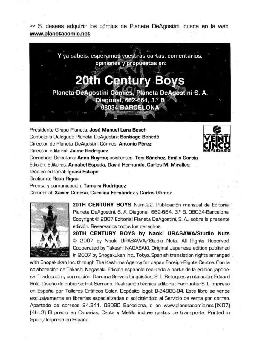 20th Century Boys Capitulo 237 página 4