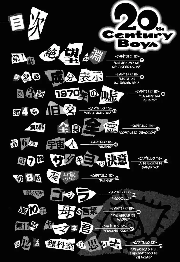 20th Century Boys Capitulo 110 página 3