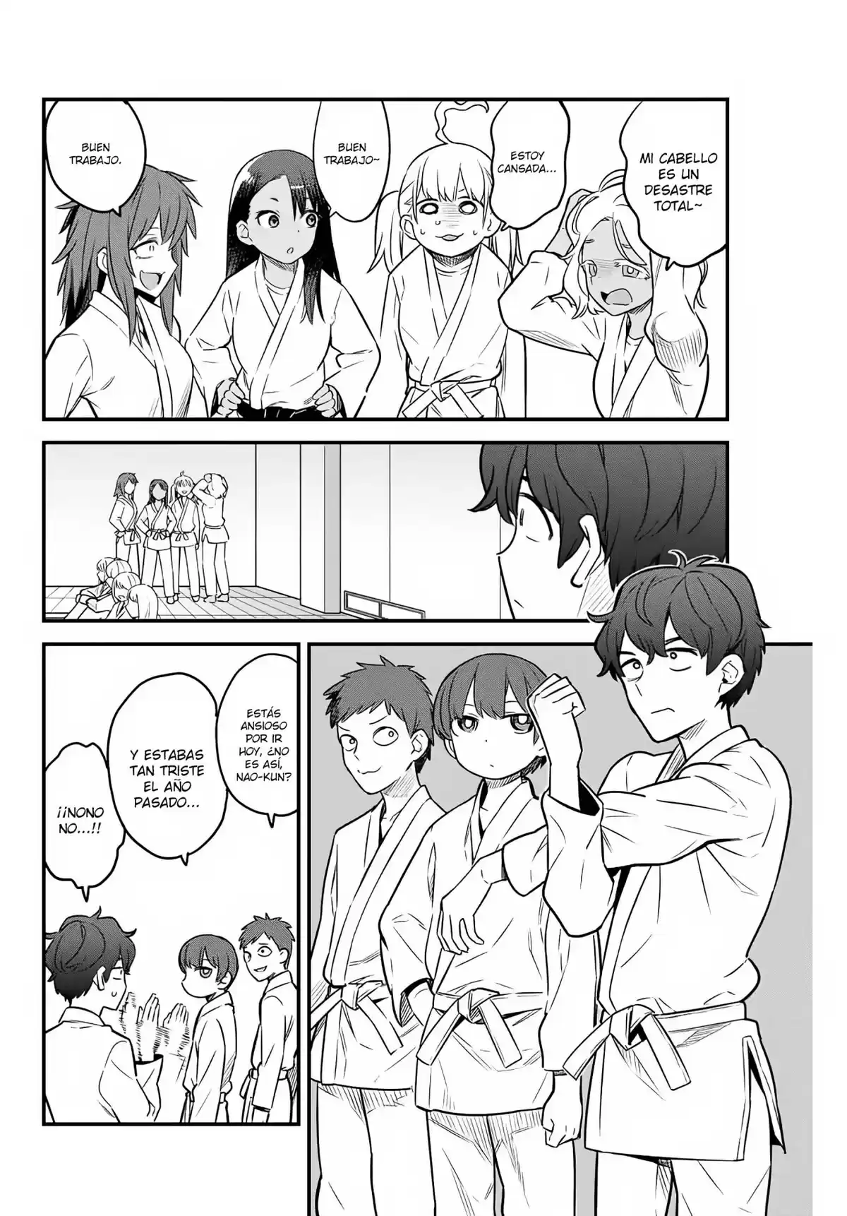 Ijiranaide, Nagatoro-san Capitulo 80: ¿Qué pasa, Senpai? página 6