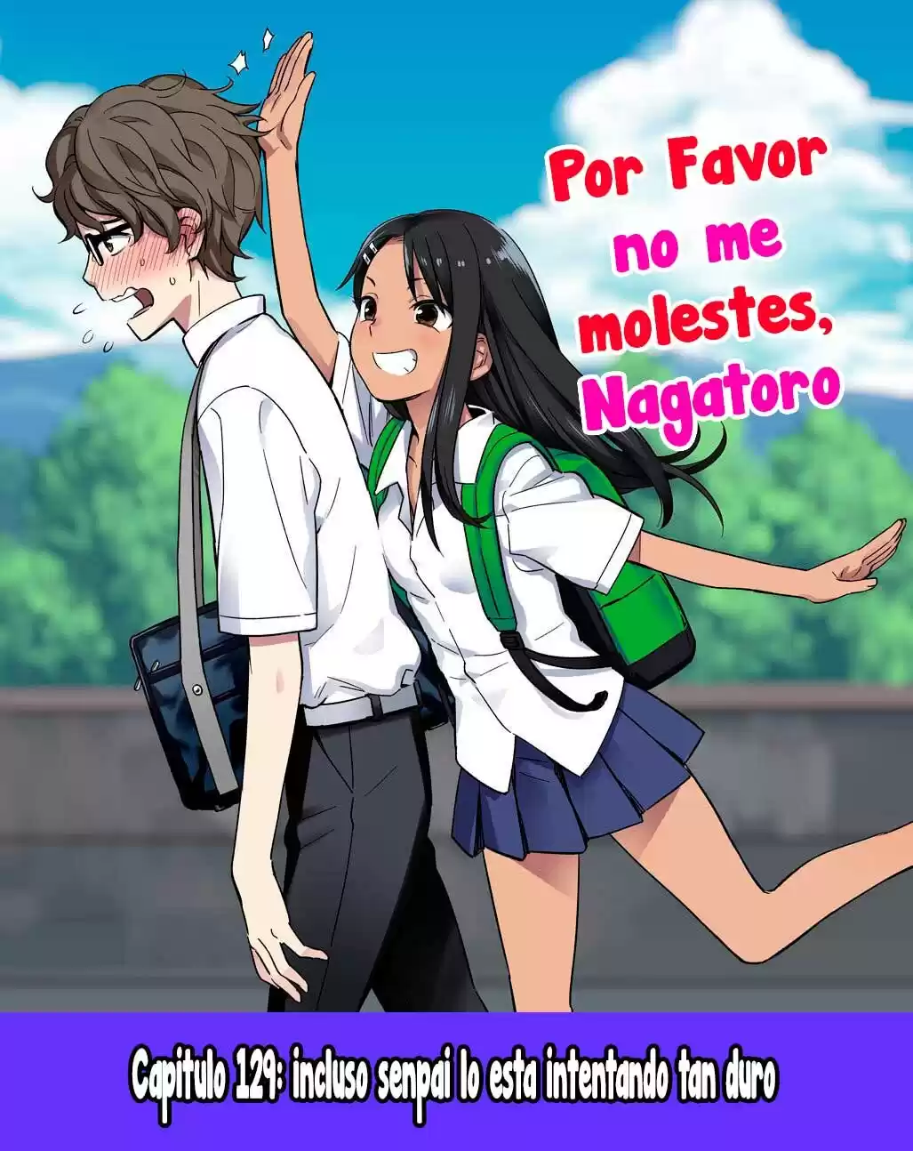 Ijiranaide, Nagatoro-san Capitulo 130: Incluso senpai lo esta intentando tan duro página 1