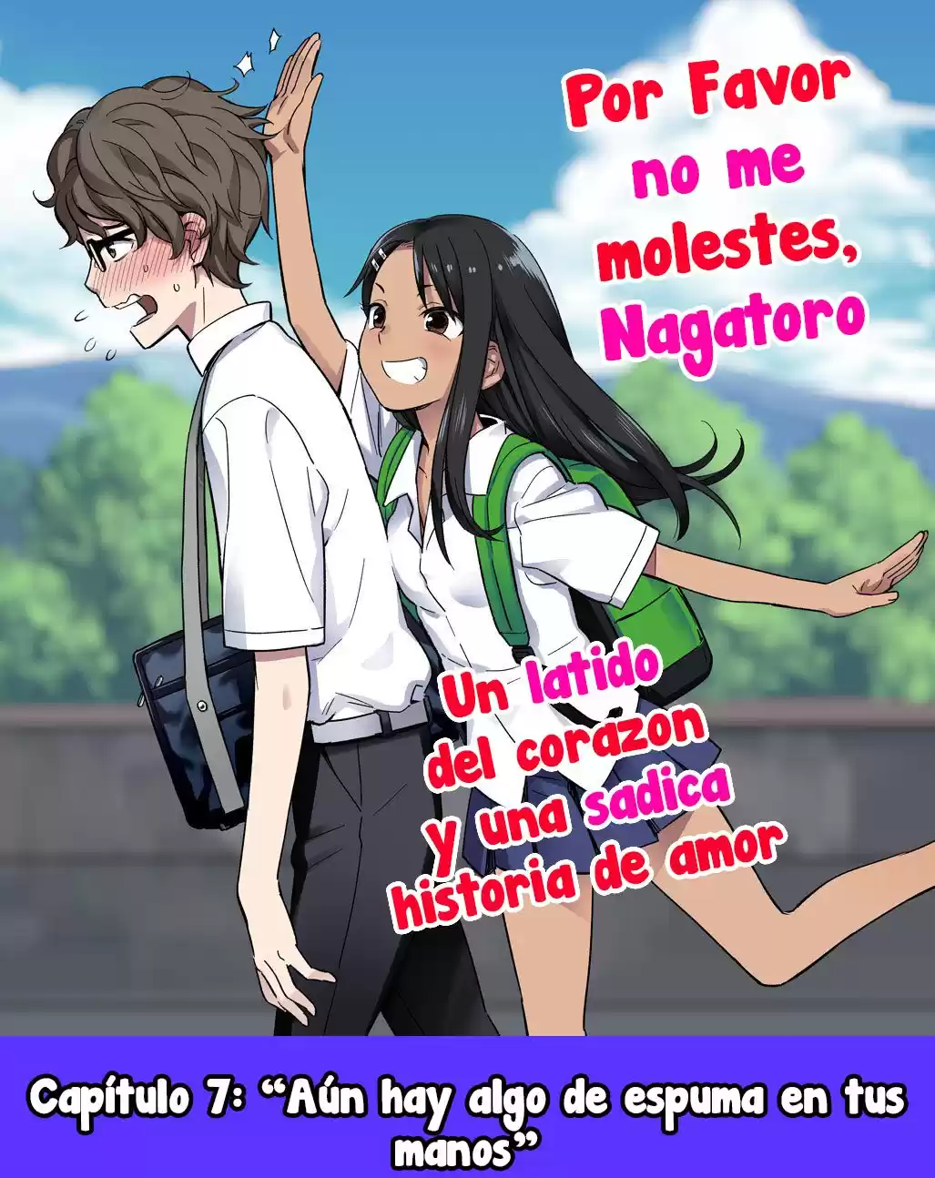 Ijiranaide, Nagatoro-san Capitulo 7: Aún hay algo de espuma en tus manos, Senpai página 1