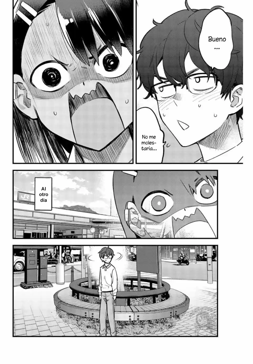 Ijiranaide, Nagatoro-san Capitulo 35: ¡¡Senpai, no hay forma de que alguien tan asqueroso como tu, tenga una cita apropiada!! página 11